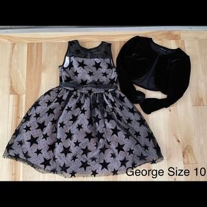 Girls dress with bolero